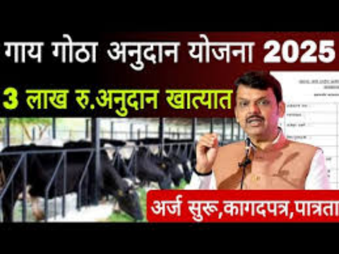 गाय गोठा अनुदान योजनेसाठी अर्ज प्रक्रिया – स्टेप बाय स्टेप मार्गदर्शन